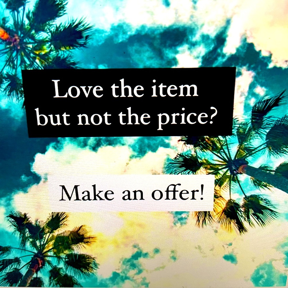 Any reasonable offer will be considered.
